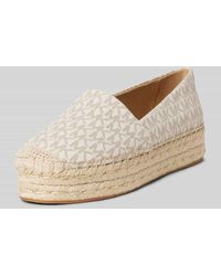 MICHAEL Michael Kors - Espadrilles mit Logo-Print Modell 'LYNN' - Lyst