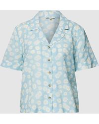 Tom Tailor - Overhemdblouse Met Bloemenmotief - Lyst
