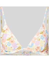 Billabong - Bikini-Oberteil mit floralem Print Modell 'DREAM CHASER' - Lyst