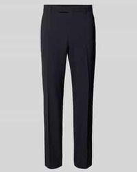 BOSS - Regular Fit Pantalon Van Scheerwolmix, Model 'H-Leon-Mm-C-Nf' - Lyst