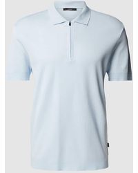 Windsor. - Regular Fit Poloshirt mit Label-Detail - Lyst