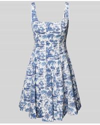 STAUD - Minikleid mit Karree-Ausschnitt Modell 'MINI WELLS' - Lyst