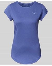 PUMA - T-Shirt mit Logo-Print Modell 'Cloudspun Heather' - Lyst