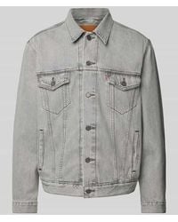 Levi's - Jeansjacke mit Brustpattentaschen Modell 'THE TRUCKER JACKET' - Lyst