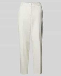 Christian Berg Women - Tapered Fit Stoffen Broek Met Elastische Band - Lyst