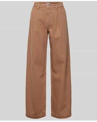Jake*s - Wide Leg Bundfaltenhose Mit Eingrifftaschen - Lyst