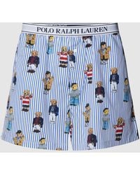 Polo Ralph Lauren - Pyjama-Shorts mit Streifenmuster - Lyst