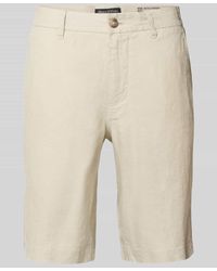 Marc O' Polo - Regular Fit Shorts aus reinem Leinen Modell 'RESO JOGGER' - Lyst
