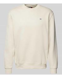 Tommy Hilfiger - Sweatshirt Mit Label-Stitching - Lyst