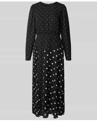 Marc Cain - Midi-jurk Met Ronde Hals - Lyst