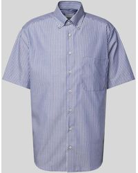 Eterna - Comfort Fit Zakelijk Overhemd Met 1/2-mouwen - Lyst