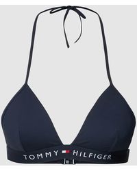 Tommy Hilfiger - Bikini-Oberteil mit Neckholder Modell 'ORIGINAL' - Lyst