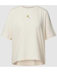 ARMEDANGELS - T-Shirt mit floralem Stitching Modell 'LAYAA DELIGHT' - Lyst