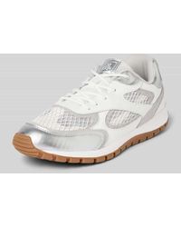 Marc O' Polo - Low Top Sneaker mit weitmaschigem Mesh-Einsatz - Lyst