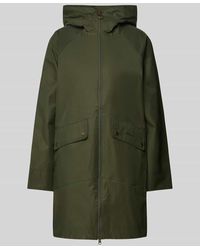 Barbour - Mantel mit Zweiwege-Reißverschluss Modell 'Heron' - Lyst