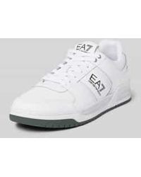 EA7 - Sneakers Met Labelprint - Lyst