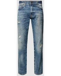 BOSS - Slim Fit Jeans im Destroyed-Look Modell "Re.Maine" - Lyst