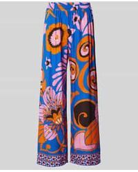 Smith & Soul - Stoffen Broek Van Viscose Met All-over Motief - Lyst