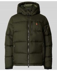 Polo Ralph Lauren - Daunenjacke mit Logo-Stitching - Lyst