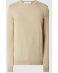 SELECTED - Pullover Van Pima-Katoen, Model 'Berg' - Lyst