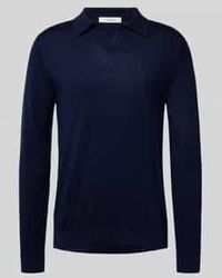 SELECTED - Regular Fit Poloshirt Van Zuivere Wol, Model 'Tray' - Lyst
