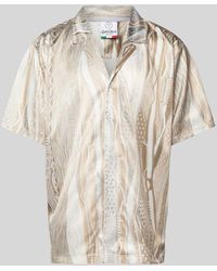 carlo colucci - Freizeithemd mit Allover-Muster - Lyst
