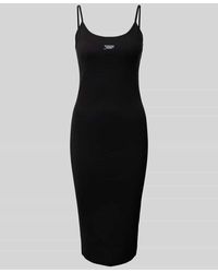 Tommy Hilfiger - Midikleid in Ripp-Optik - Lyst