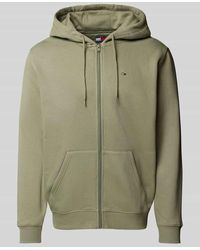 Tommy Hilfiger - Regular Fit Sweatjacke aus Baumwoll-Mix - Lyst