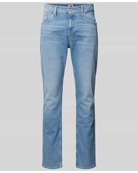 Tommy Hilfiger - Regular Straight Fit Jeans mit Label-Stitching Modell 'RYAN' - Lyst