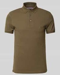 Tommy Hilfiger - Slim Fit Poloshirt Met Logostitching - Lyst
