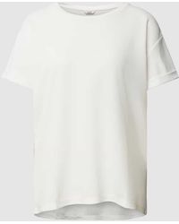 Mbym - T-Shirt mit Rundhalsausschnitt Modell 'Amana' - Lyst
