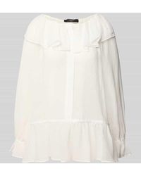 Weekend by Maxmara - Regular Fit Bluse Mit Rüschen Modell 'Astro' - Lyst