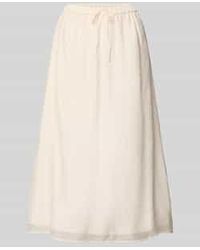 Opus - Midirok Met Elastische Tailleband Model 'Ronna Flow' - Lyst