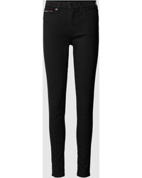 Tommy Hilfiger - Mid Rise Skinny Fit Jeans mit Label-Patch Modell 'NORA' - Lyst
