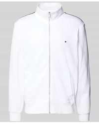 Tommy Hilfiger - Regular Fit Sweatjacke aus reiner Baumwolle - Lyst