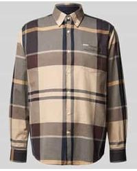 Barbour - Regular Fit Vrijetijdsoverhemd Van Puur Katoen, Model 'Bearpark' - Lyst