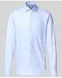 Stenströms - Regular Fit Zakelijk Overhemd Met Kentkraag, Model 'Cuff' - Lyst