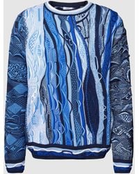 carlo colucci - Pullover Met All-over Motief - Lyst