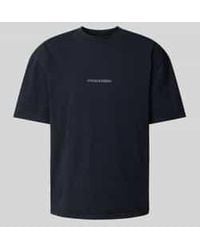 PEGADOR - Oversized T-Shirt Met Labelprint, Model 'Colne' - Lyst