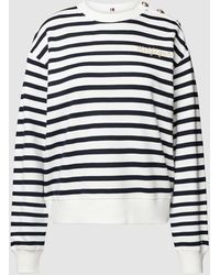 Tommy Hilfiger - Sweatshirt mit Knopfleiste - Lyst