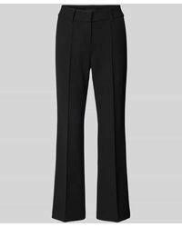 Cambio - Flared Fit Stoffhose mit Viskose-Anteil Modell 'Farah' - Lyst