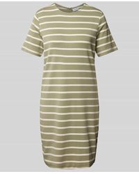 Vila - T-Shirt-Kleid mit Streifenmuster Modell 'vinny' - Lyst
