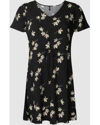 Vero Moda - PLUS SIZE knielanges Kleid mit Allover-Muster Modell 'EASY' - Lyst