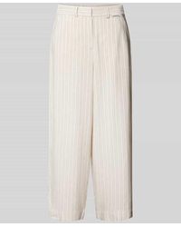 ARMEDANGELS - Wide Leg Stoffhose Mit Streifenmuster Modell 'Caarunus' - Lyst