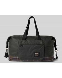 Barbour - Weekender aus reiner Baumwolle mit abnehmbarem Schulterriemen - Lyst