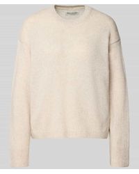 Marc O' Polo - Loose Fit Strickpullover aus Schurwoll-Mix - Lyst