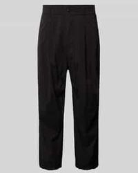 DRYKORN - Tapered Fit Bandplooibroek Met Elastische Band - Lyst