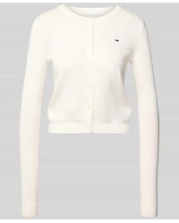 Tommy Hilfiger - Regular Fit Cardigan aus Baumwolle - Lyst
