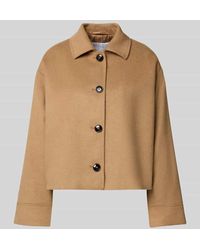 Jake*s - Relaxed Fit Jacke mit Woll-Anteil und Umlegekragen - Lyst