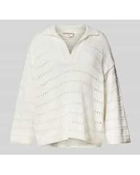 Smith & Soul - Gebreide Pullover Met Ajourpatroon - Lyst